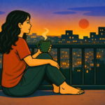 Finding peace where sadness sits