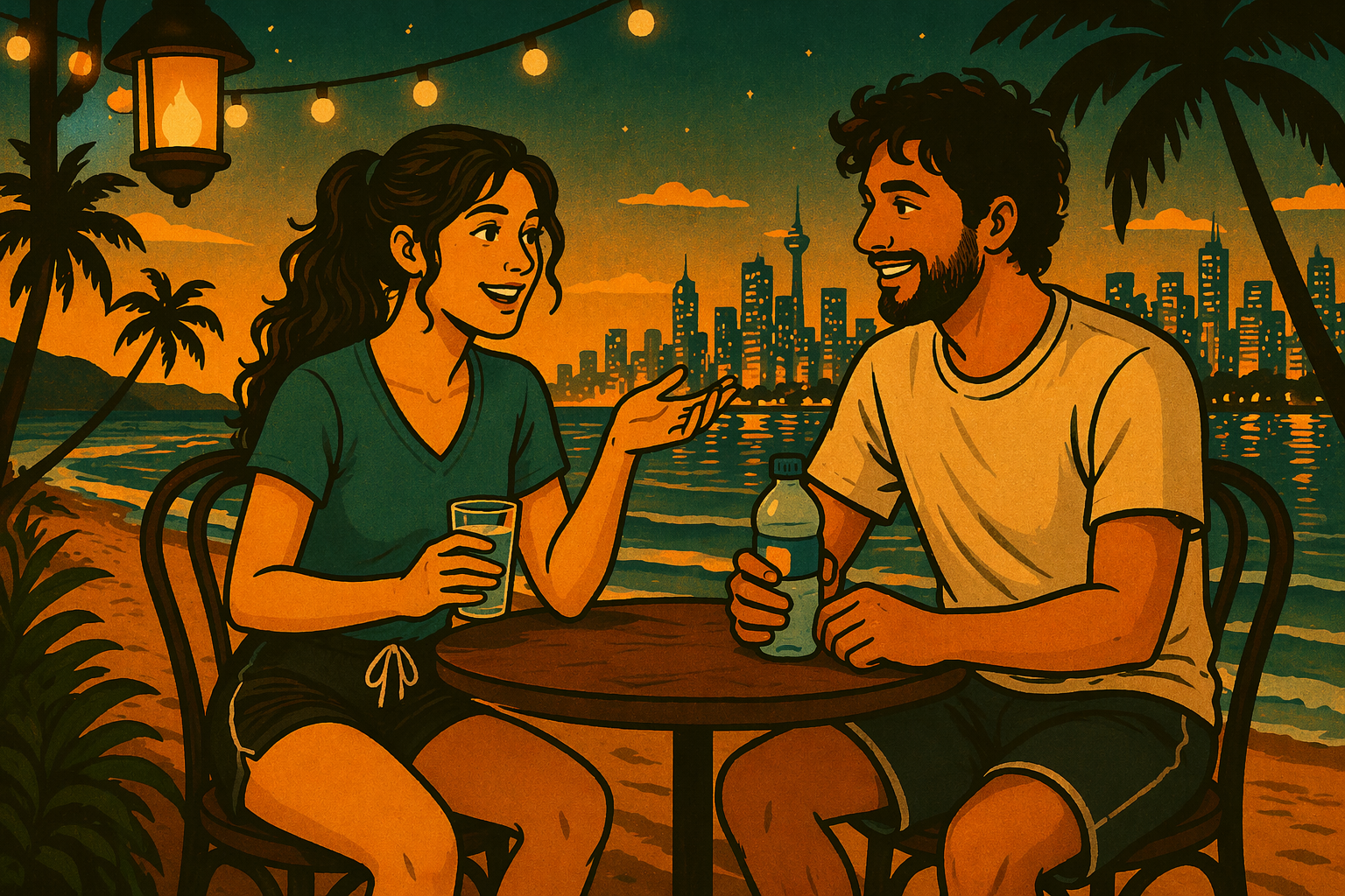 He’s moving, I’m floating