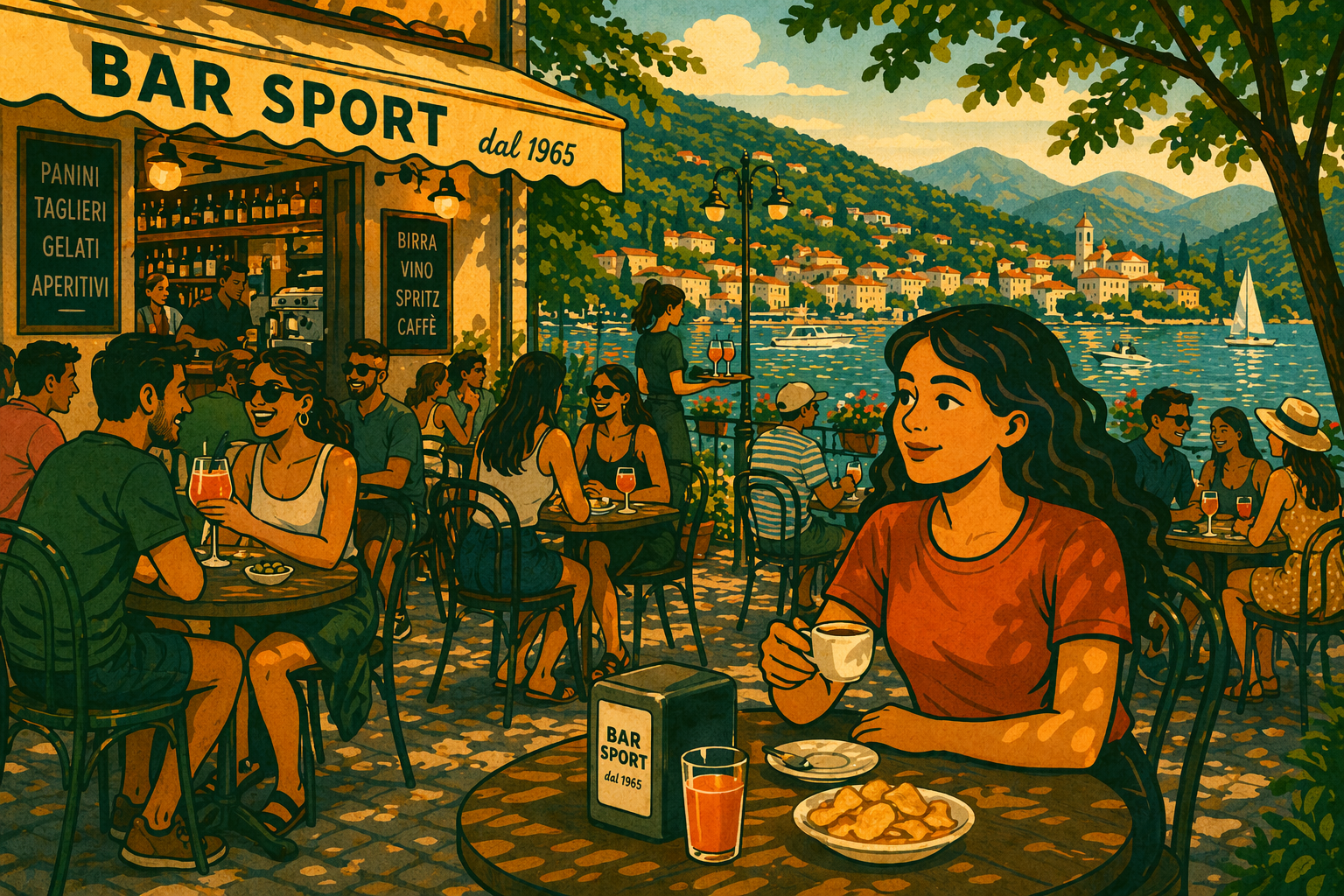 Polenta, gossip, and the smell of home