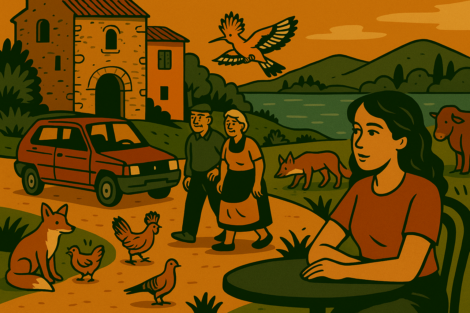 Polenta, gossip, and the smell of home