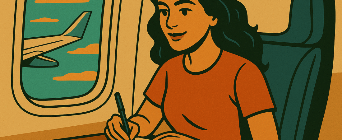 Notes from seat 20a: A woman in transit