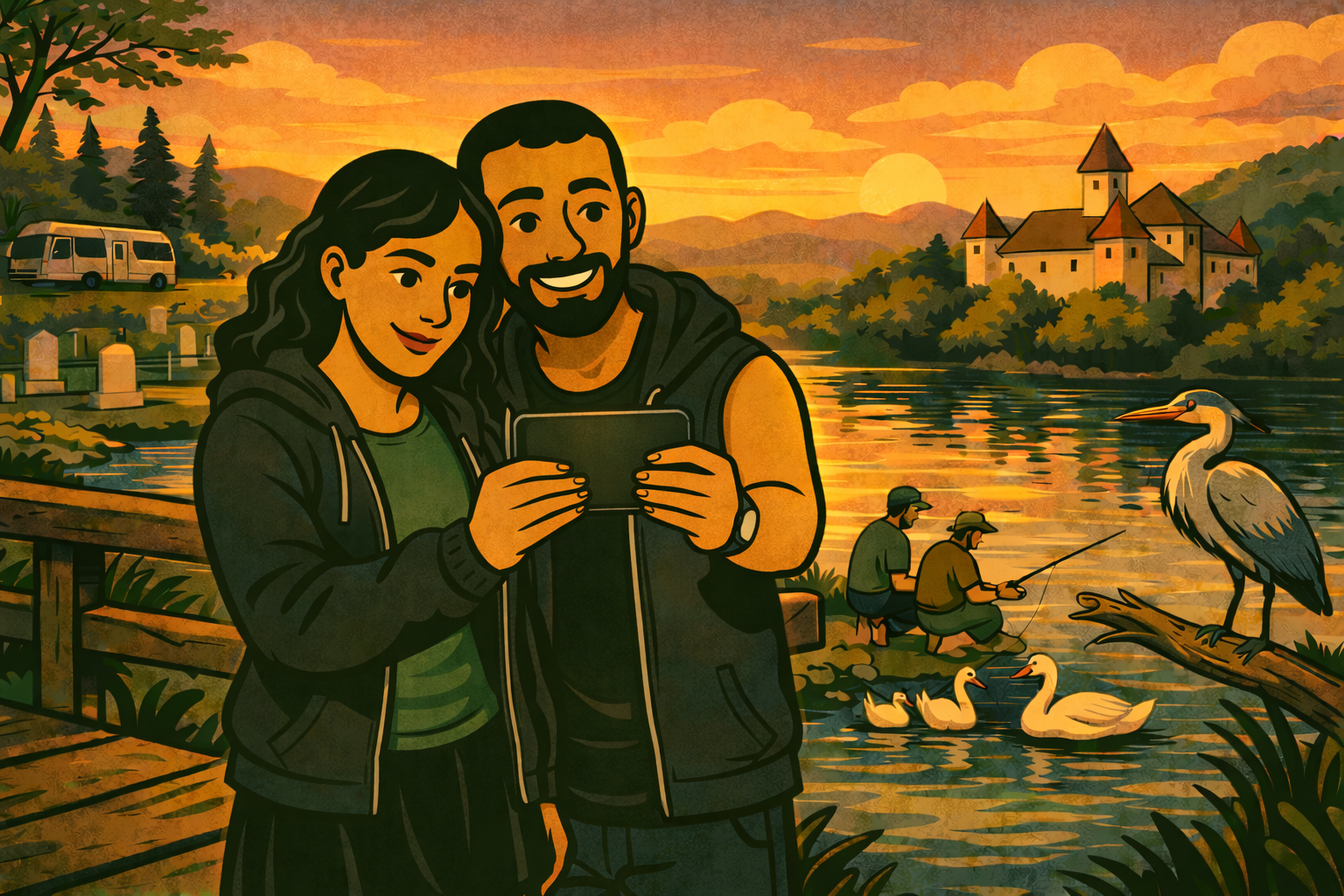 How we drove into it — A campervan, a coastline, and a sharp turn (part 4)